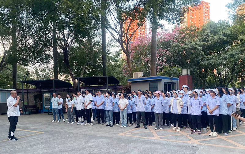 国产麻豆剧传媒入口化妆用品（深圳）有限公司开展消防安全应急疏散演练